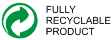 Fully recyclable product