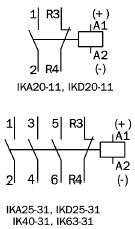 Zapojovac&iacute; sch&eacute;ma modulov&eacute;ho stykače m01