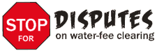 STOP disputes on water-fee clearing